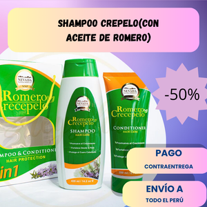 KIT CAPILAR CRECE CABELLO GIGANTE (SHAMPOO + ACONDICIONADOR) (Envío Gratis a todo el PERU🔥)